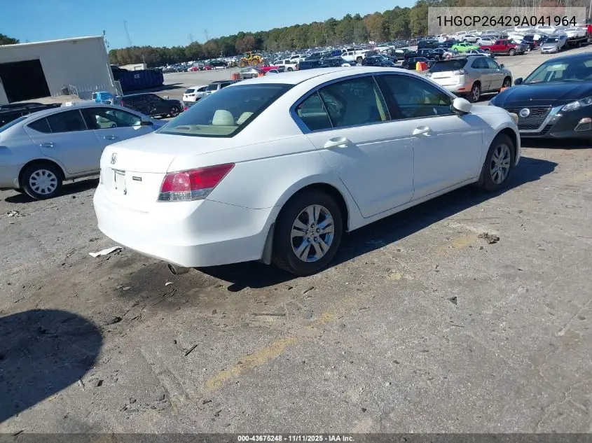 1HGCP26429A041964 2009 Honda Accord 2.4 Lx-P