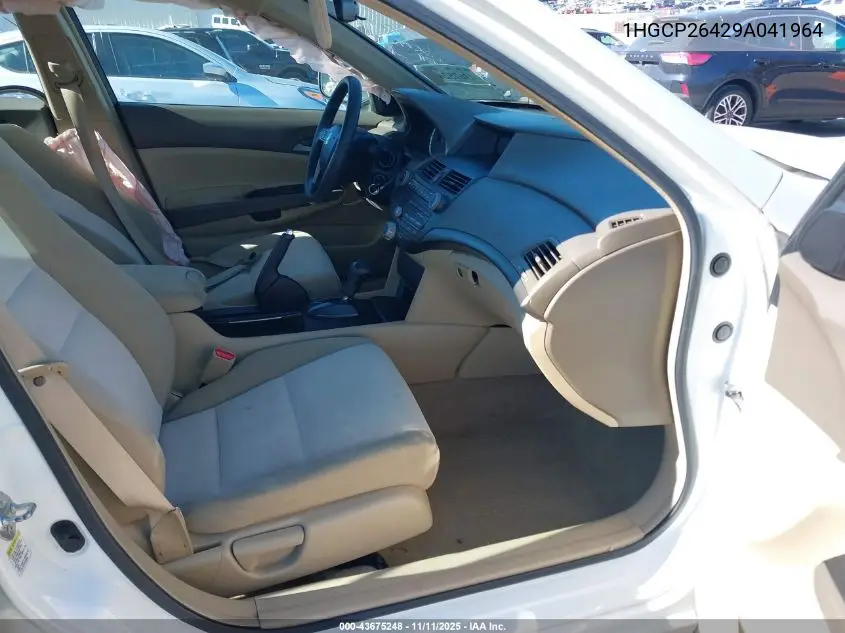 1HGCP26429A041964 2009 Honda Accord 2.4 Lx-P