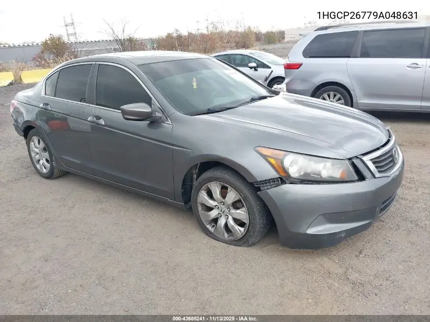 1HGCP26779A048631 2009 Honda Accord 2.4 Ex
