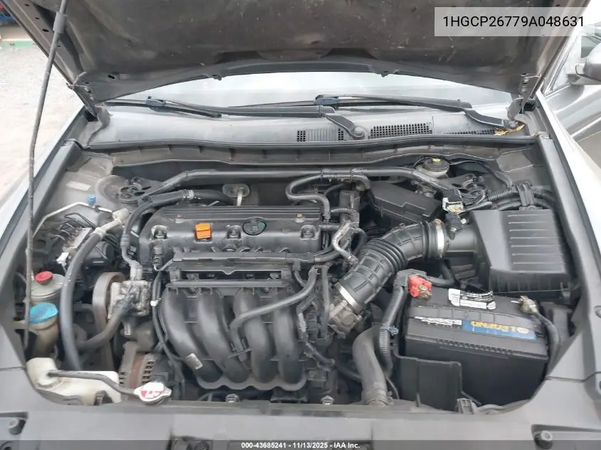 1HGCP26779A048631 2009 Honda Accord 2.4 Ex
