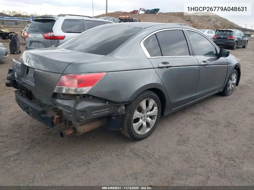 1HGCP26779A048631 2009 Honda Accord 2.4 Ex