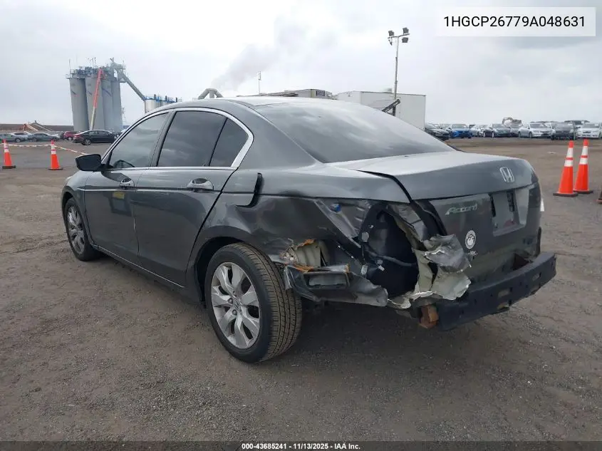 1HGCP26779A048631 2009 Honda Accord 2.4 Ex