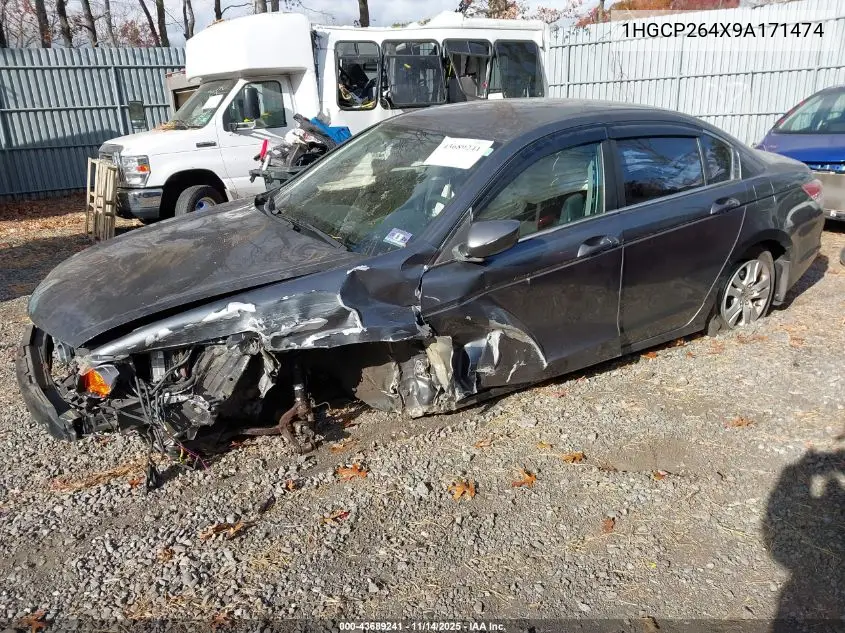 1HGCP264X9A171474 2009 Honda Accord 2.4 Lx-P
