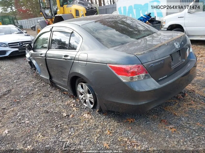 1HGCP264X9A171474 2009 Honda Accord 2.4 Lx-P