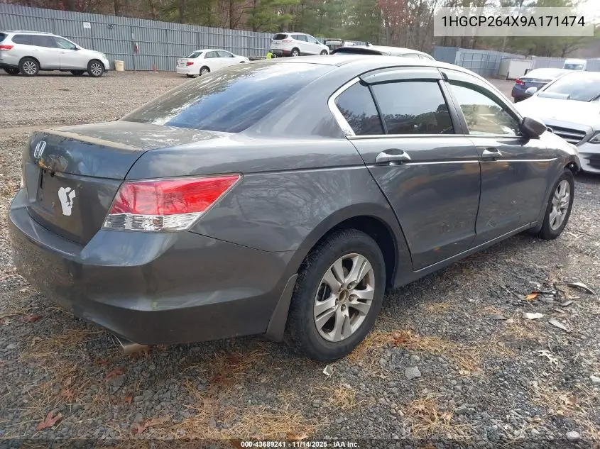 1HGCP264X9A171474 2009 Honda Accord 2.4 Lx-P