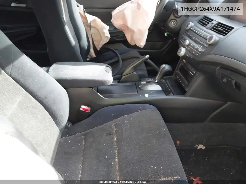 1HGCP264X9A171474 2009 Honda Accord 2.4 Lx-P