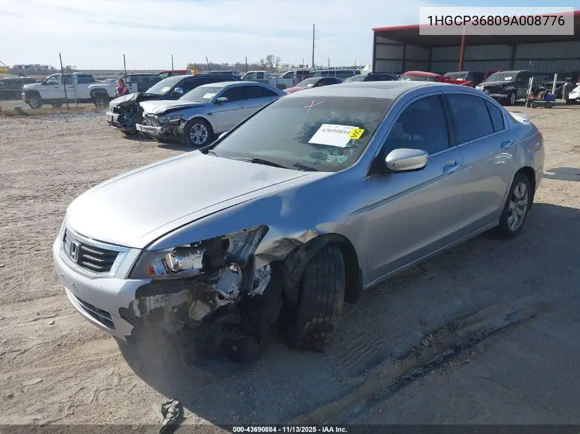 1HGCP36809A008776 2009 Honda Accord 3.5 Ex-L