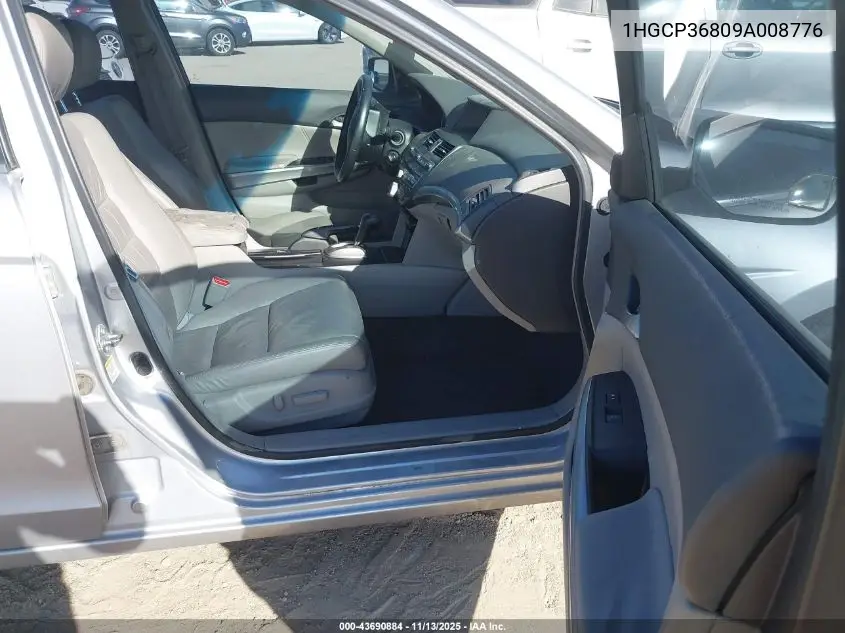 1HGCP36809A008776 2009 Honda Accord 3.5 Ex-L