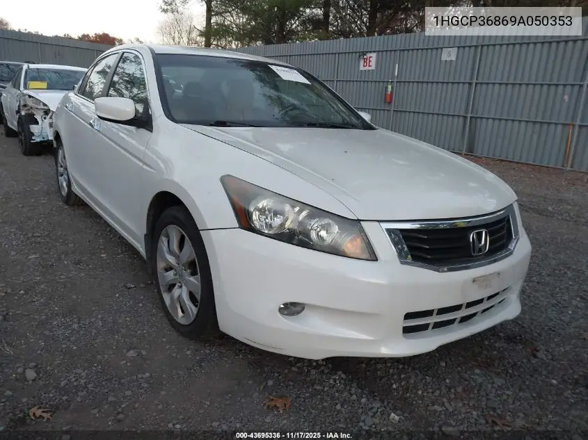 1HGCP36869A050353 2009 Honda Accord 3.5 Ex-L