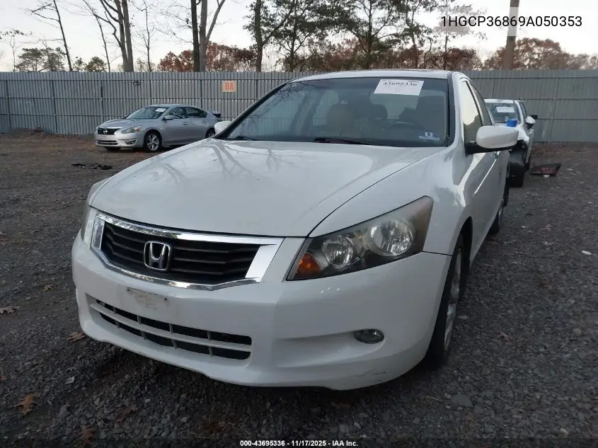 1HGCP36869A050353 2009 Honda Accord 3.5 Ex-L