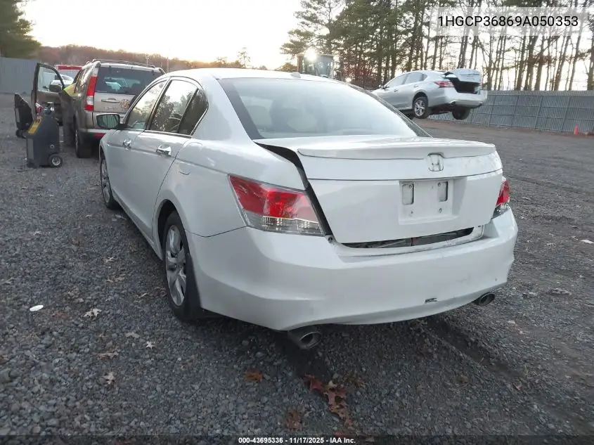 1HGCP36869A050353 2009 Honda Accord 3.5 Ex-L