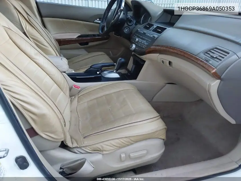 1HGCP36869A050353 2009 Honda Accord 3.5 Ex-L