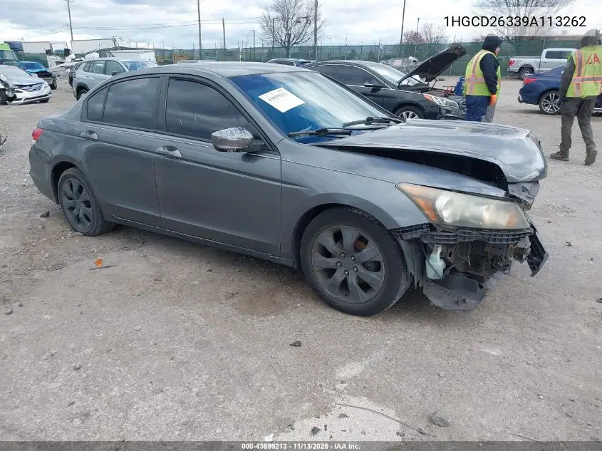 1HGCD26339A113262 2009 Honda Accord