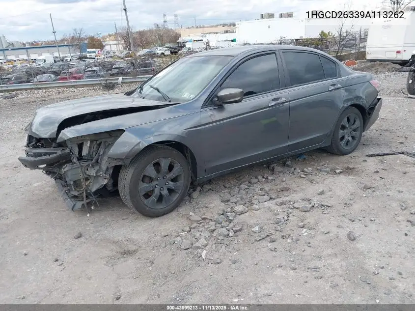 1HGCD26339A113262 2009 Honda Accord