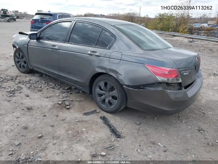 1HGCD26339A113262 2009 Honda Accord
