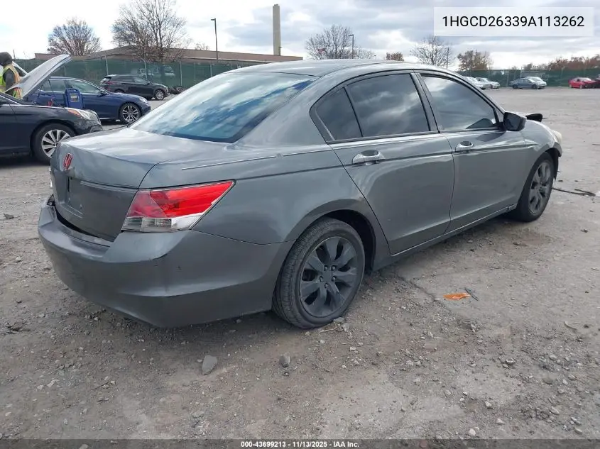 1HGCD26339A113262 2009 Honda Accord
