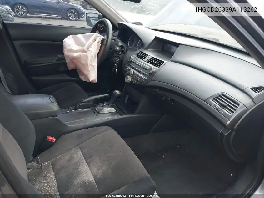 1HGCD26339A113262 2009 Honda Accord