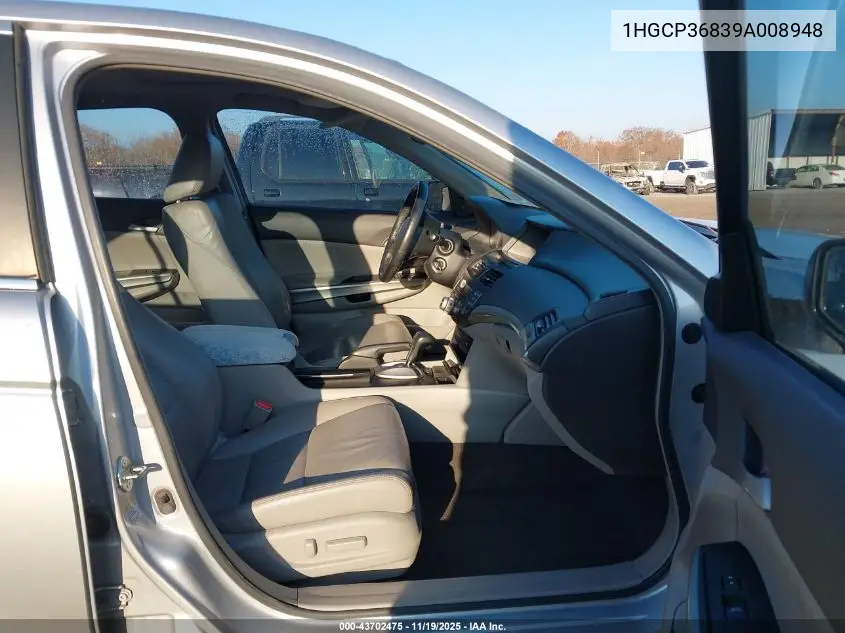 1HGCP36839A008948 2009 Honda Accord 3.5 Ex-L