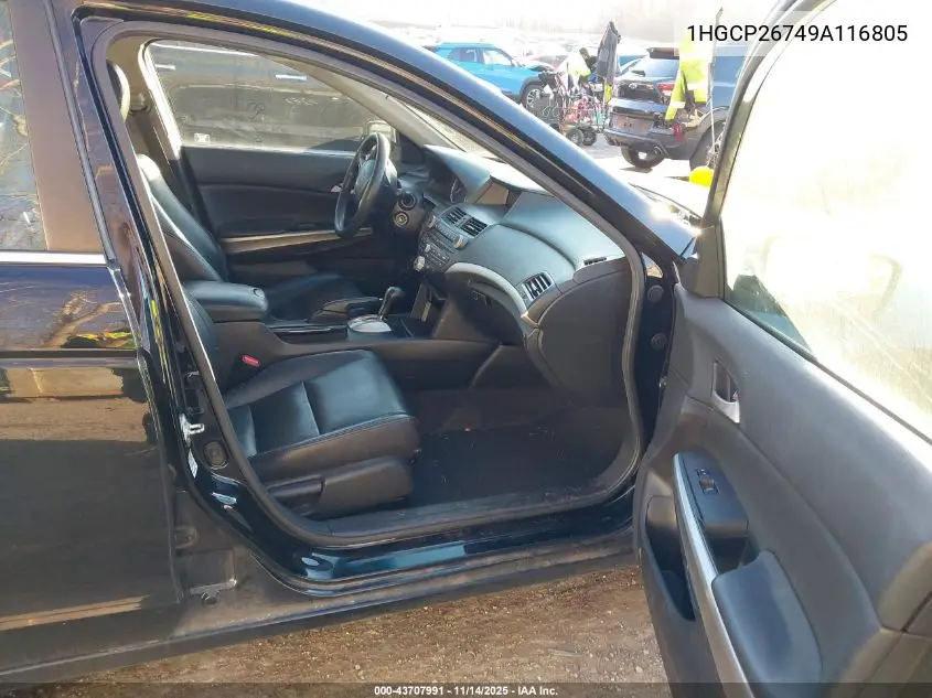 1HGCP26749A116805 2009 Honda Accord 2.4 Ex