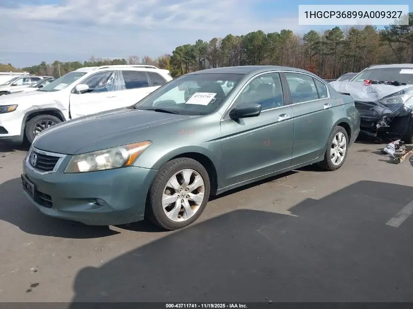 1HGCP36899A009327 2009 Honda Accord 3.5 Ex-L