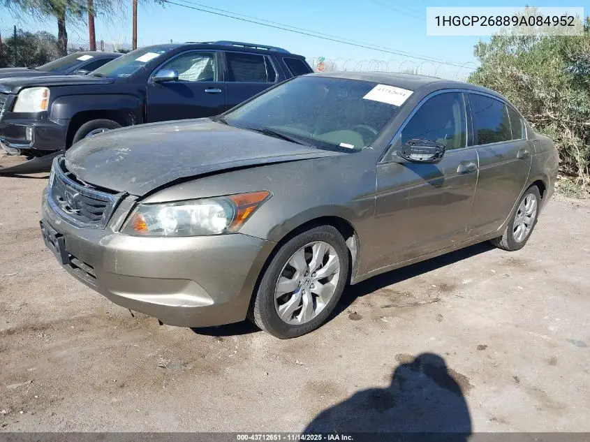 1HGCP26889A084952 2009 Honda Accord 2.4 Ex-L