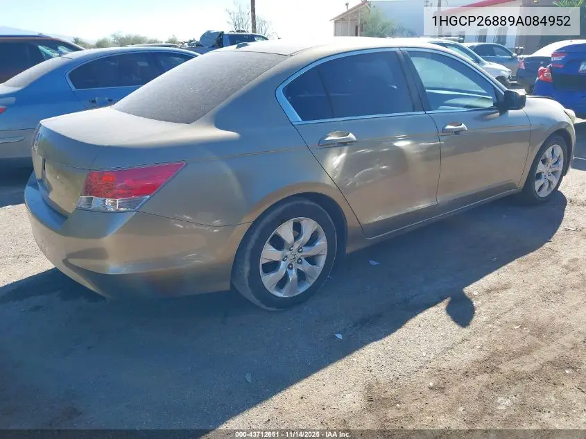 1HGCP26889A084952 2009 Honda Accord 2.4 Ex-L