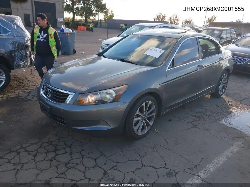 JHMCP268X9C001555 2009 Honda Accord 2.4 Ex-L