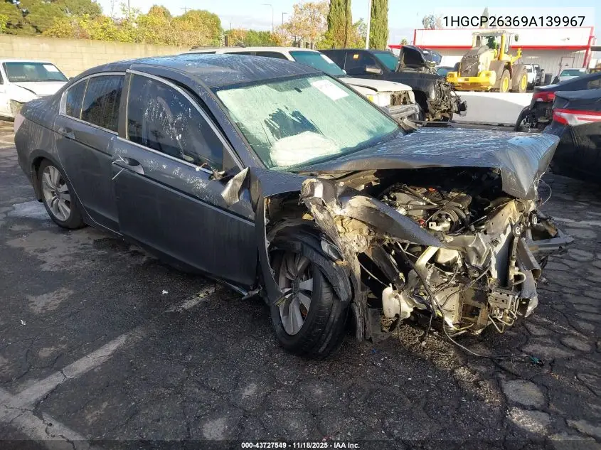 1HGCP26369A139967 2009 Honda Accord 2.4 Lx