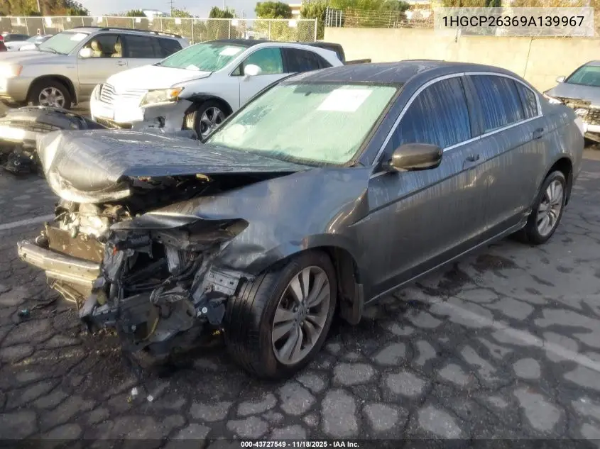 1HGCP26369A139967 2009 Honda Accord 2.4 Lx