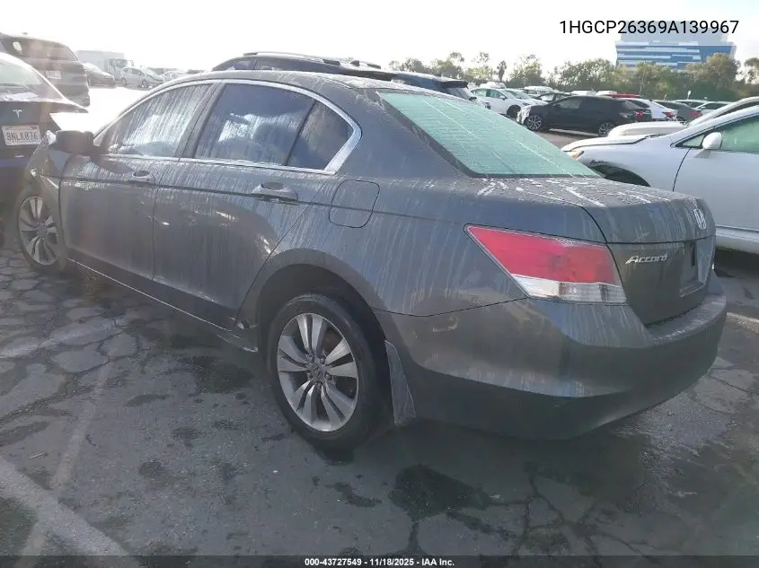 1HGCP26369A139967 2009 Honda Accord 2.4 Lx