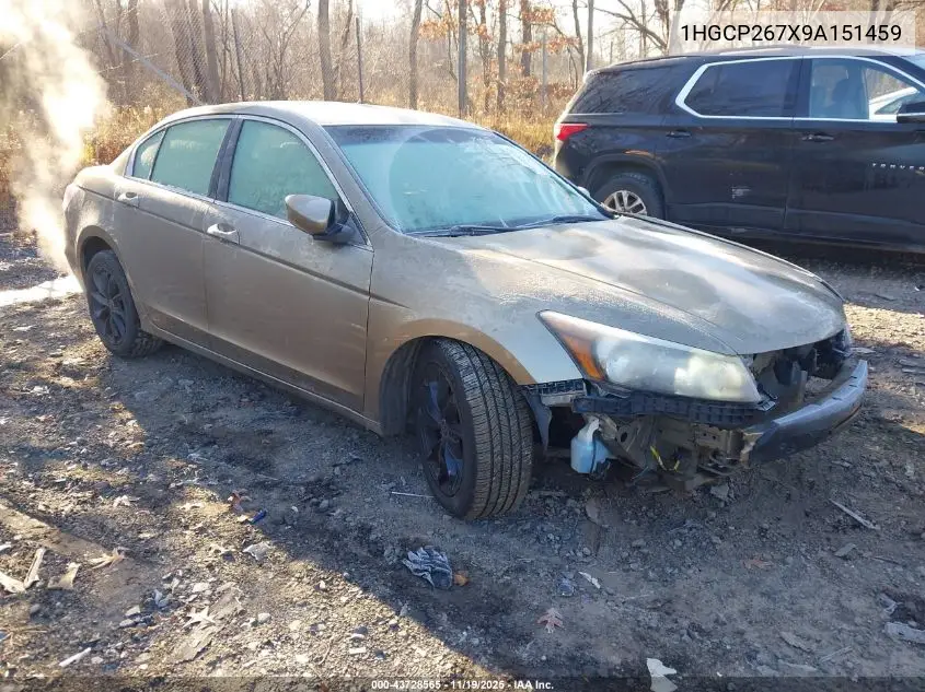 1HGCP267X9A151459 2009 Honda Accord 2.4 Ex