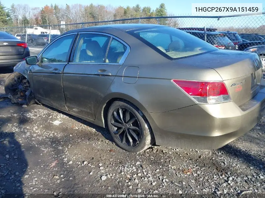 1HGCP267X9A151459 2009 Honda Accord 2.4 Ex