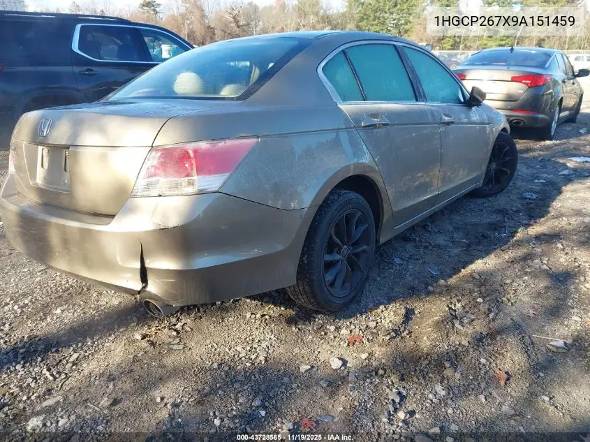 1HGCP267X9A151459 2009 Honda Accord 2.4 Ex