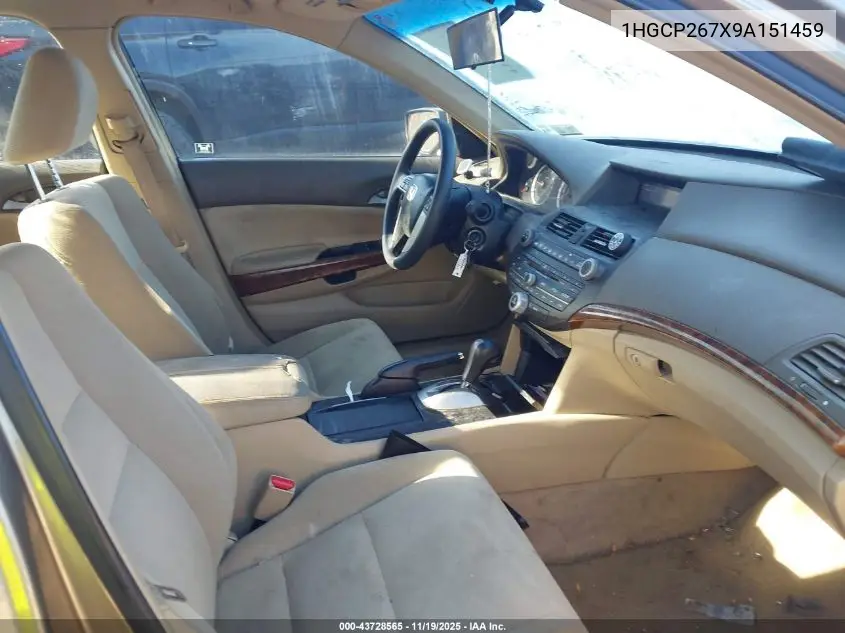1HGCP267X9A151459 2009 Honda Accord 2.4 Ex