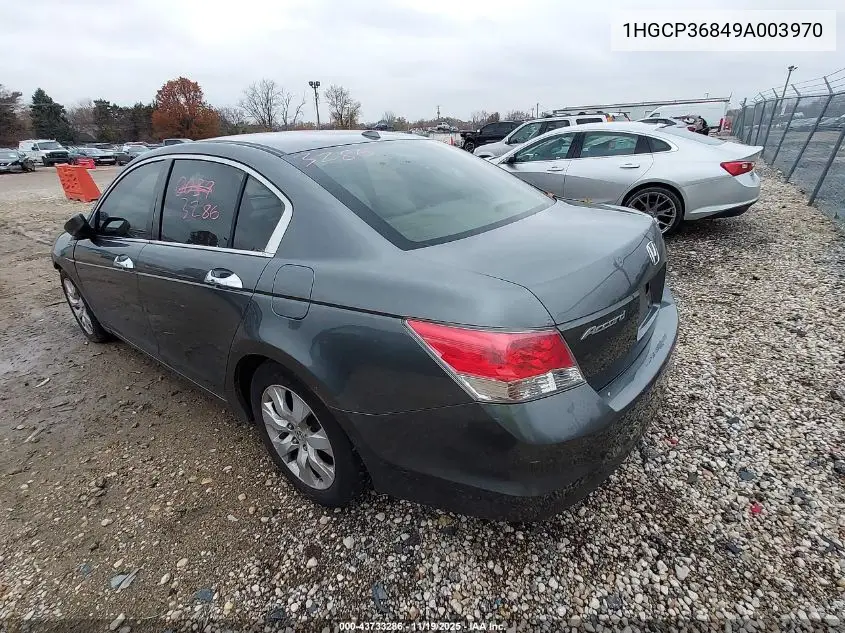1HGCP36849A003970 2009 Honda Accord 3.5 Ex-L
