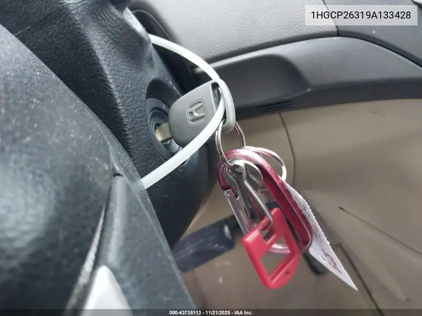 1HGCP26319A133428 2009 Honda Accord 2.4 Lx