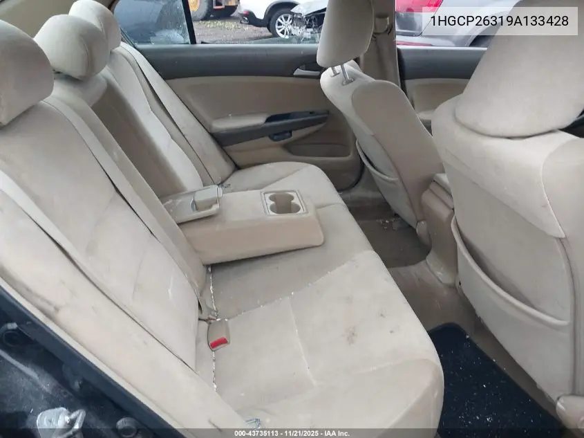 1HGCP26319A133428 2009 Honda Accord 2.4 Lx