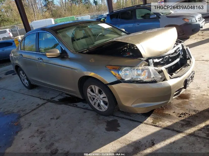 1HGCP26439A048163 2009 Honda Accord 2.4 Lx-P