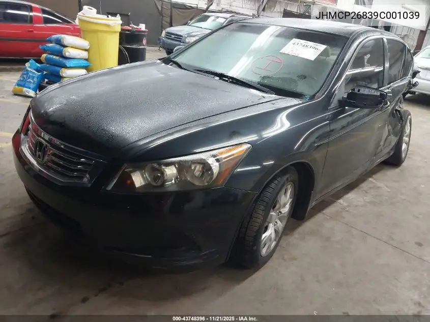 JHMCP26839C001039 2009 Honda Accord 2.4 Ex-L