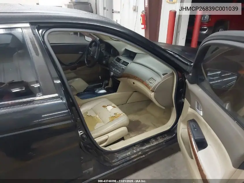 JHMCP26839C001039 2009 Honda Accord 2.4 Ex-L