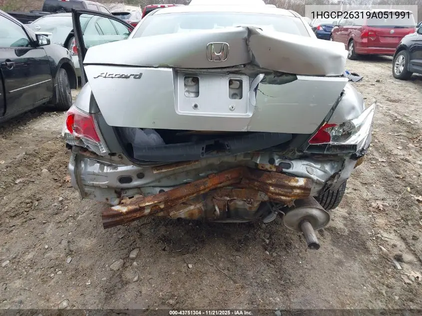 1HGCP26319A051991 2009 Honda Accord 2.4 Lx