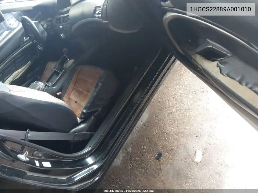 1HGCS22889A001010 2009 Honda Accord 3.5 Ex-L