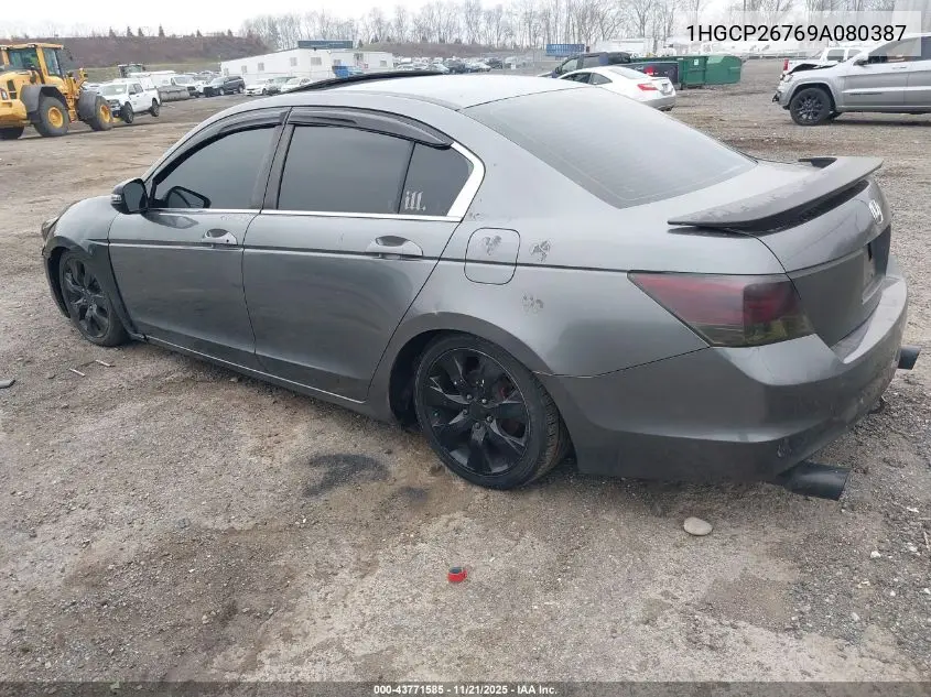 1HGCP26769A080387 2009 Honda Accord 2.4 Ex