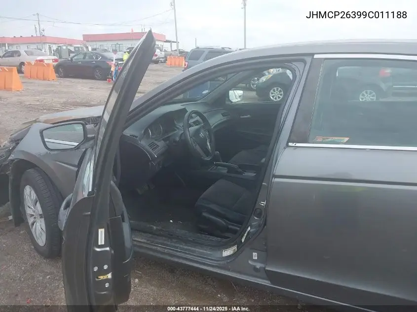 JHMCP26399C011188 2009 Honda Accord 2.4 Lx