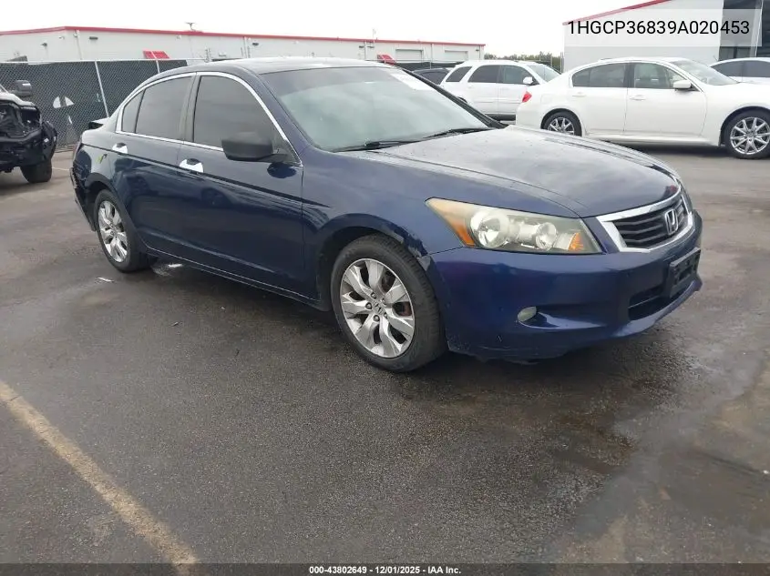 1HGCP36839A020453 2009 Honda Accord 3.5 Ex-L