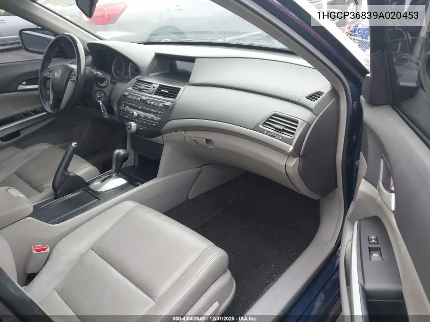 1HGCP36839A020453 2009 Honda Accord 3.5 Ex-L