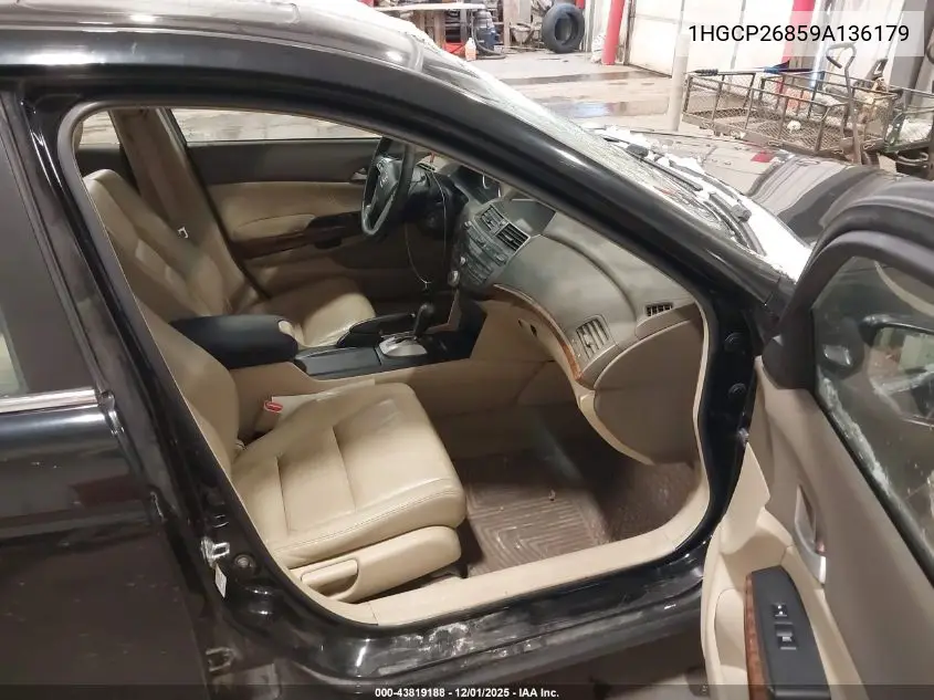 1HGCP26859A136179 2009 Honda Accord 2.4 Ex-L