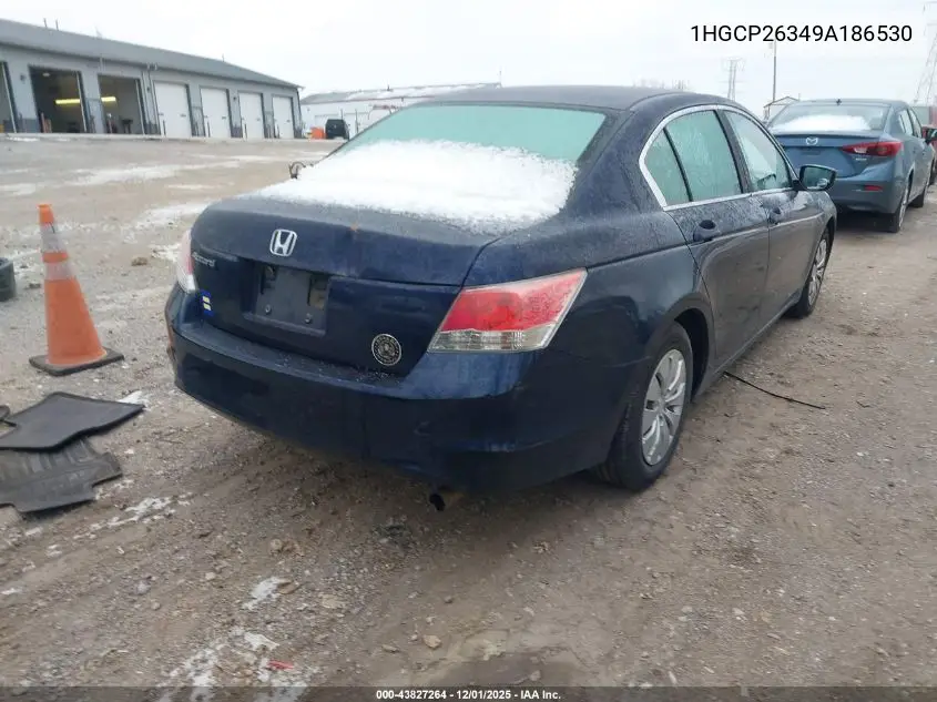 1HGCP26349A186530 2009 Honda Accord 2.4 Lx