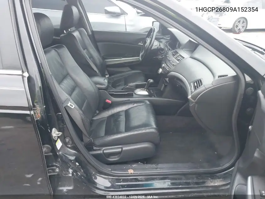 1HGCP26809A152354 2009 Honda Accord 2.4 Ex-L