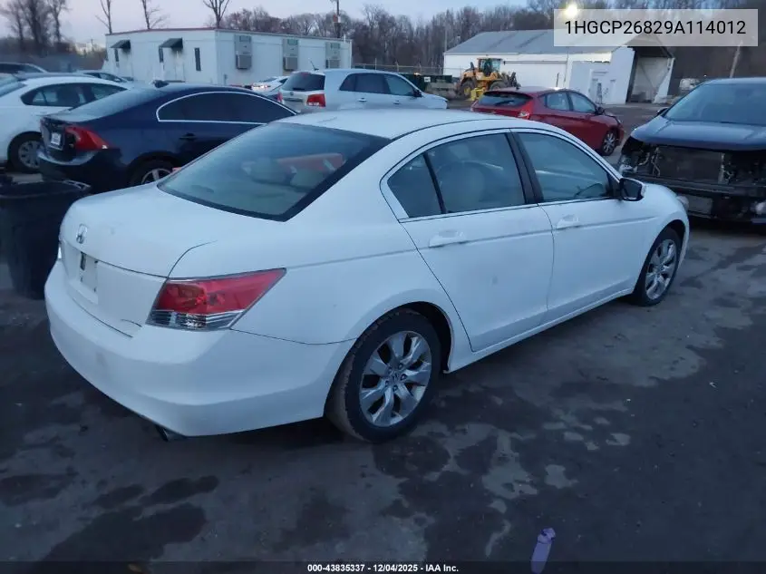 1HGCP26829A114012 2009 Honda Accord 2.4 Ex-L